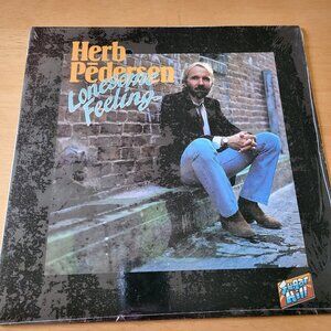 Herb Pedersen ‎Lonesome Feeling LP Vinyl Sugar Hill Records w Hillman Blaine LP3